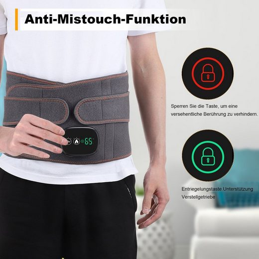 ORTHOUP™ 2-in-1-Wärmegürtel-Massagegerät gegen Schmerzen im unteren Rückenbereich | Eine Kombination aus Wärme und Massage gegen Schmerzen in der Taille