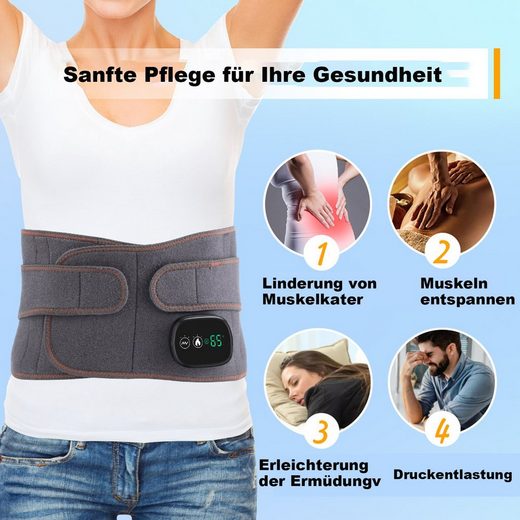 ORTHOUP™ 2-in-1-Wärmegürtel-Massagegerät gegen Schmerzen im unteren Rückenbereich | Eine Kombination aus Wärme und Massage gegen Schmerzen in der Taille